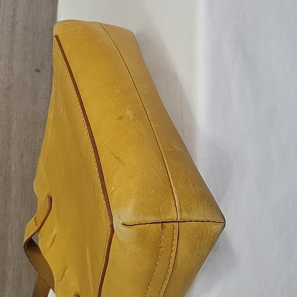 Madewell Small Leather Tote Shoulder Bag - Picture 8 of 13